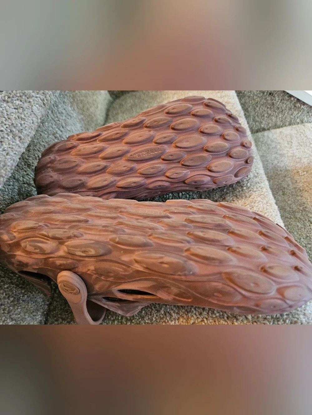 Merrell Perforated Slip-On Clog in Mauve